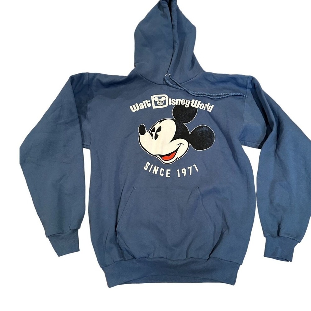 NWOT Walt Disney World Mickey Mouse Hoodie Blue Size‎ M